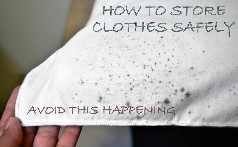 Mould On Clothing Due To Damp Storage